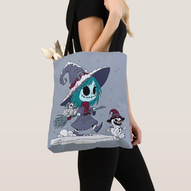 Bolso De Tela Bruja de invierno suave (Detalle)