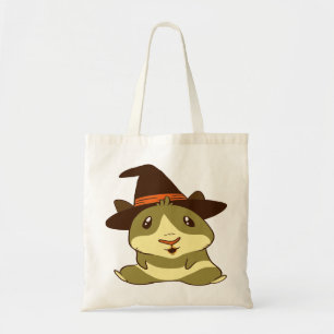 Bolso De Tela Bruja de los Cerdos de Guinea Halloween