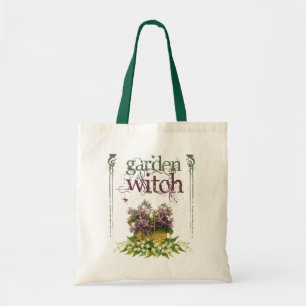 Bolso De Tela Bruja del jardín