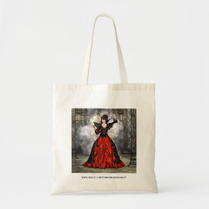 Bolso De Tela Bruja Femenina