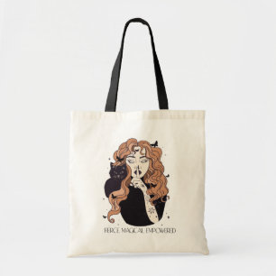 Bolso De Tela Bruja Fierce Mágica empoderada