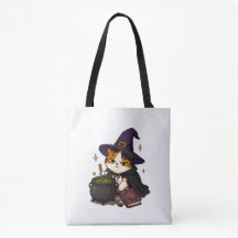 Bruja Gato Gruñón Halloween 