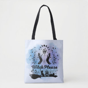 Bolso De Tela Bruja, por favor: diseño de hechicería fácil