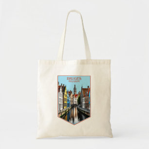 Bolso De Tela Brujas Bélgica Europa
