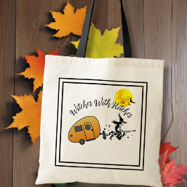 Bolso De Tela Brujas con golpes Camper de Halloween