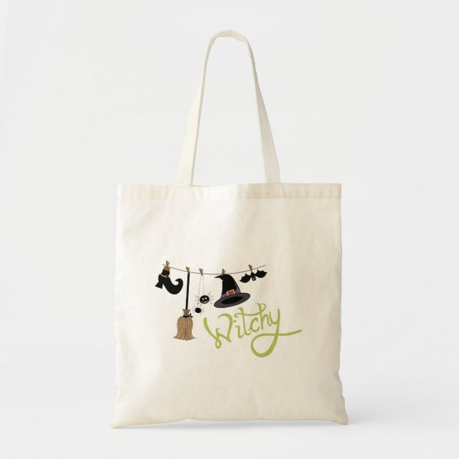 Bolso De Tela Brujería (Frente)