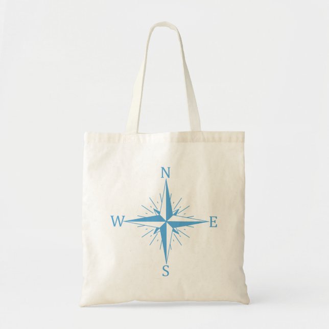 Bolso De Tela brújula eólica (Frente)