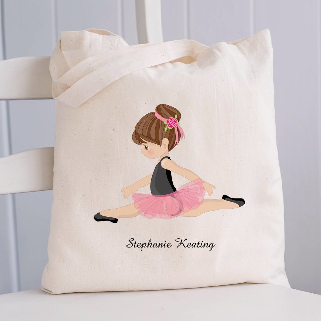 Bolso De Tela Brunette Ballerina Personalizada (Subido por el creador)