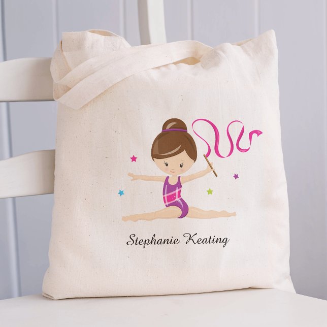 Bolso De Tela Brunette Gymnast personalizado (Subido por el creador)