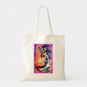 Bolso De Tela Brunette mermaid