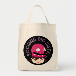 Bolso De Tela Brunette Rocking Big Sister
