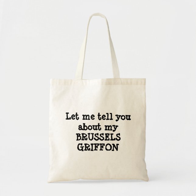 BOLSO DE TELA BRUSELAS GRIFFON (Frente)