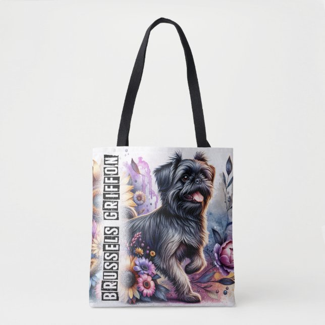 Bolso De Tela Brussels Griffon (Anverso)