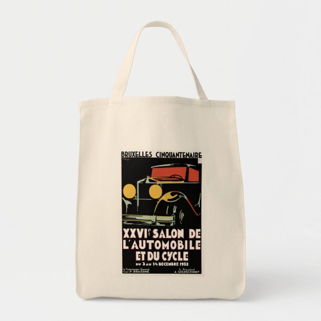 Bolso De Tela Bruxelles Cinquantenaire (Frente)