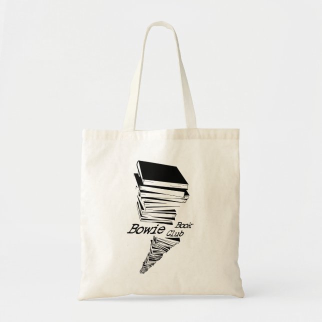Bolso De Tela BSG del círculo de lectores de Bowie (Frente)