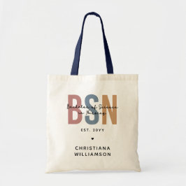 Bolso De Tela BSN, personalizado, Licenciatura en Ciencia en Enf