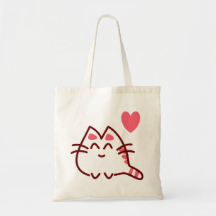 Bolso De Tela Bubble Adorable Kawaii Cat