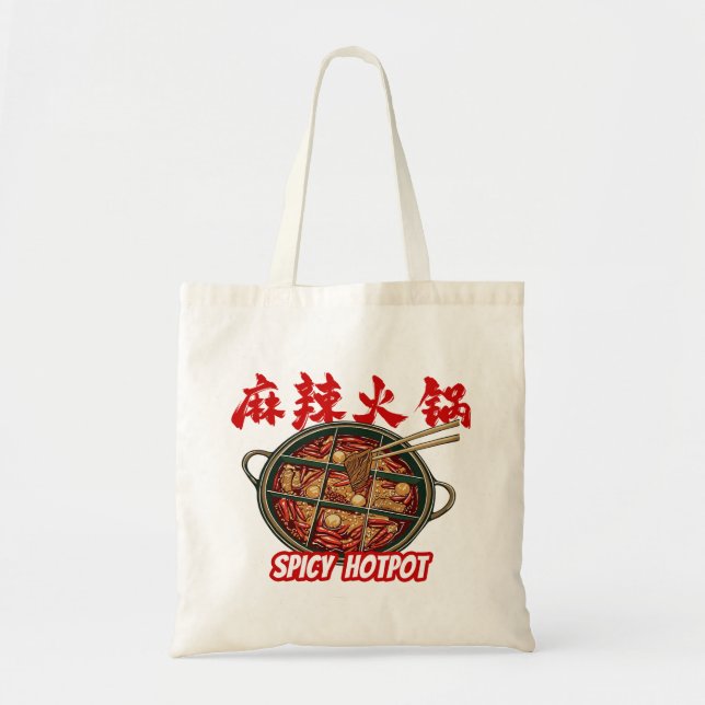 Bolso De Tela BubblyCuddle Spicy Hotpot (Frente)