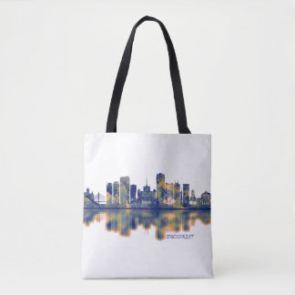 Bolso De Tela Bucharest Skyline