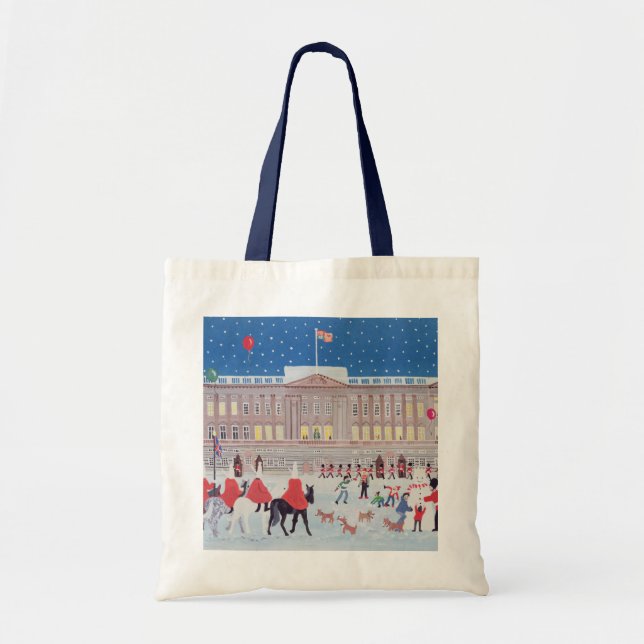 Bolso De Tela Buckingham Palace Londres (Frente)