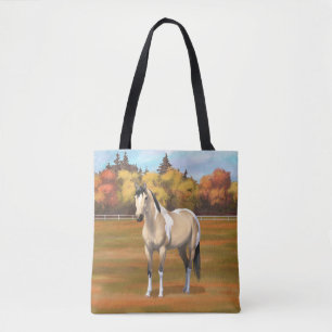 Bolso De Tela Buckskin Pinto Dun Paint Horse Stailling