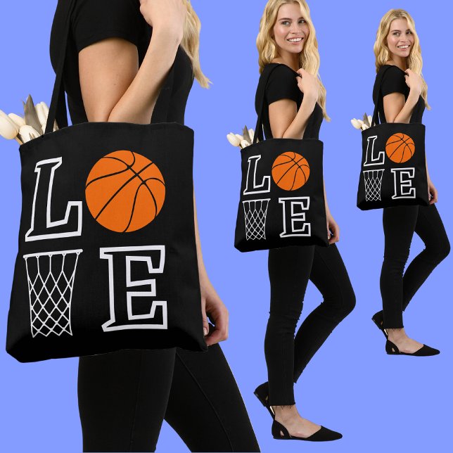 Bolso De Tela Bucles de baloncesto, regalo del jugador de balonc (Subido por el creador)