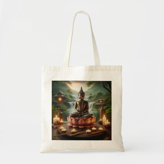 Bolso De Tela Buda (Frente)