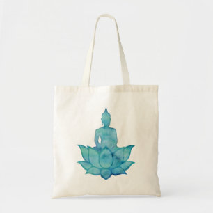 Bolso De Tela Buda en Lotus Blue