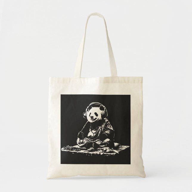 Bolso De Tela Buda Panda (Frente)