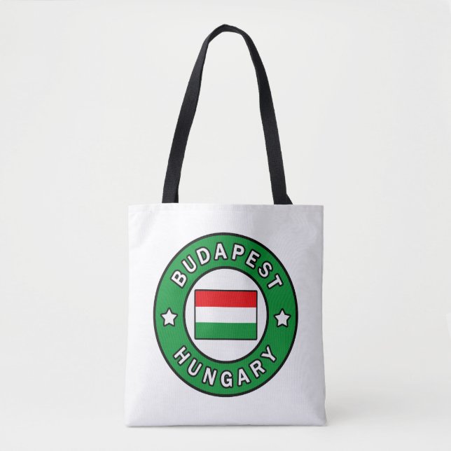 Bolso De Tela Budapest Hungría (Anverso)