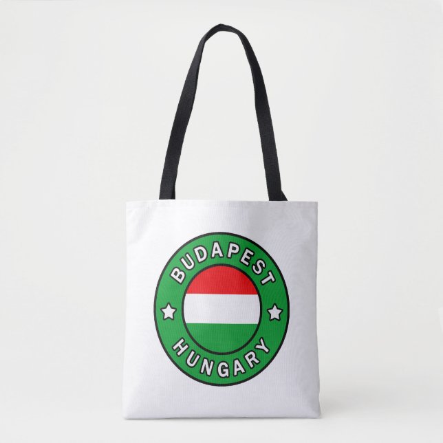 Bolso De Tela Budapest Hungría (Anverso)