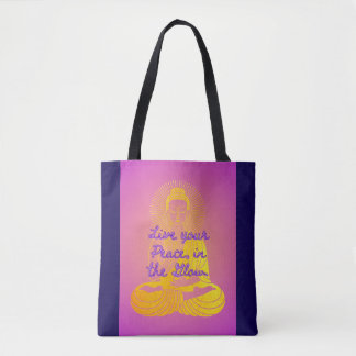 Bolso De Tela BuddhaToday V4 Sunrise Buddha Tote #1