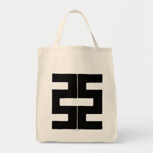 Bolso De Tela Buddhism: Hacha doble