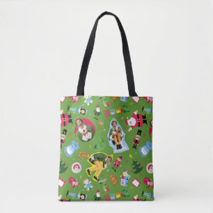 Bolso De Tela Buddy the Elf and Navidades Icons Pattern