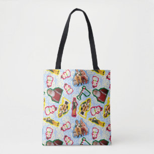 Bolso De Tela Buddy the Elf and Santa North Pole Pattern