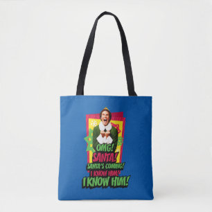 Bolso De Tela Buddy the Elf ¡Dios mío! ¡Santa!