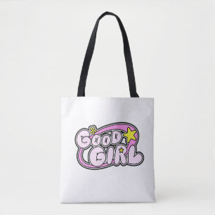 Bolso De Tela Buen chica Y2k kawaii