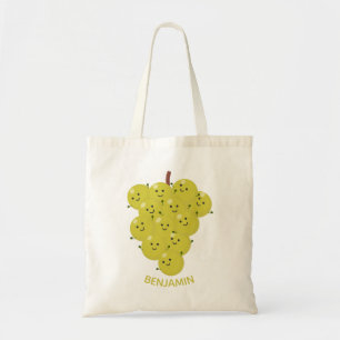 Bolso De Tela Buen ilustracion de uvas personalizados