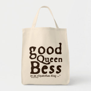 Bolso De Tela Buena reina Bess
