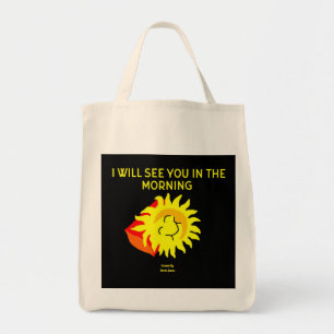 Bolso De Tela Buenas noches Tote de Sun Grocery