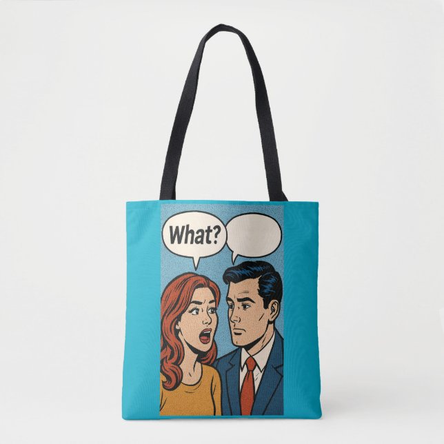 Bolso De Tela buenas parejas (Anverso)