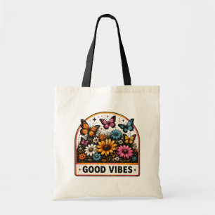 Bolso De Tela Buenas Vibraciones