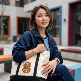 Bolso De Tela Buenas Vibraciones