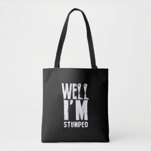 Bolso De Tela Bueno, estoy agobiado Amputación Amputada, pierna