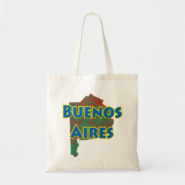 Bolso De Tela Buenos Aires (Frente)