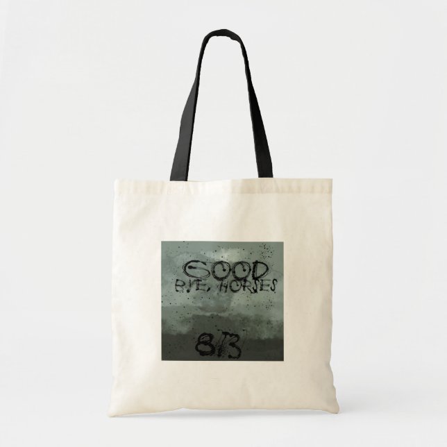 Bolso De Tela buenos caballos de despedida (Frente)