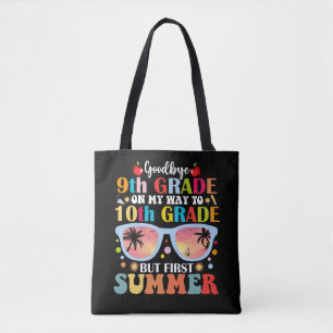 Bolso De Tela Buenos días 9° Graduado 10° Grado Hola verano