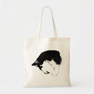 Bolso De Tela Buenos días, compañía silenciosa