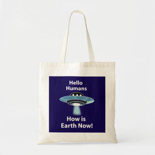 Bolso De Tela Buenos OVNI Humanos Cómo es la Tierra ahora OVNI