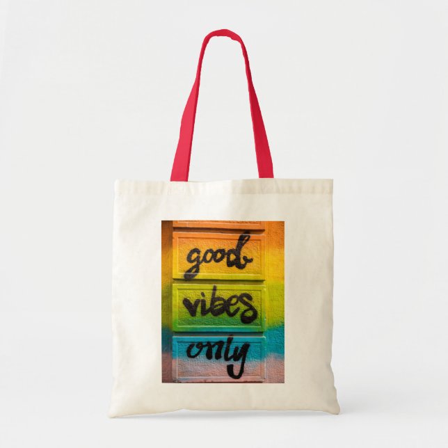 Bolso De Tela Buenos vídeos sólo arte callejero (Frente)